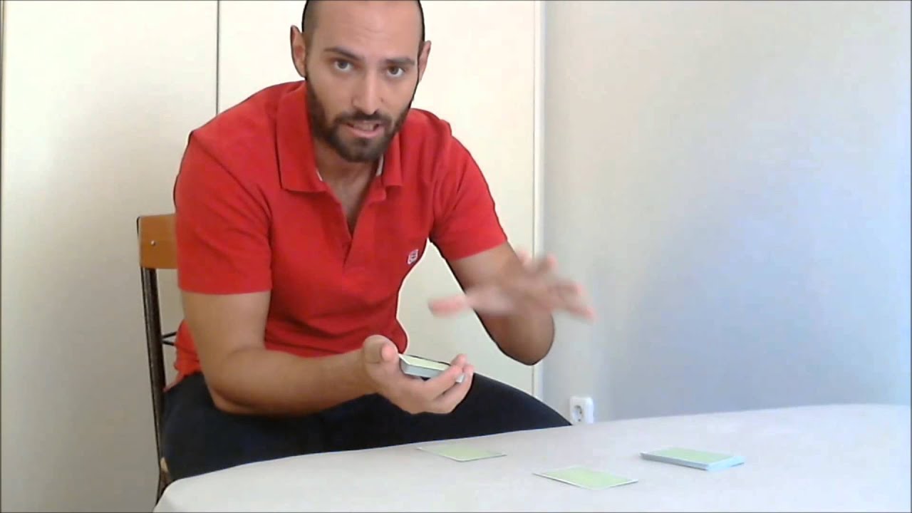 &delta;&upsilon;&omicron; &epsilon;&pi;&iota;&lambda;&omicron;&gamma;&epsilon;&sigmaf; &kappa;&alpha;&iota; &epsilon;&xi;&eta;&gamma;&eta;&sigma;&eta; &kappa;&omicron;&lambda;&pi;&omicron; &mu;&epsilon; &tau;&rho;&alpha;&pi;&omicron;&upsilon;&lambda;&alpha; ( card magic tutorial )