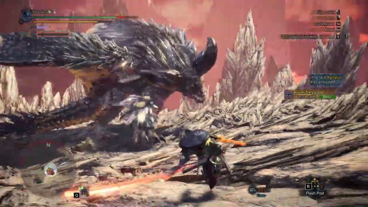MHWI: Ode to the Destruction - Tempered Ruiner Nergigante  (Solo)