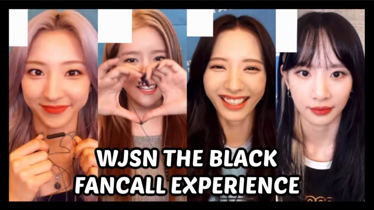 wjsn the black mmt fancall experience & unboxing