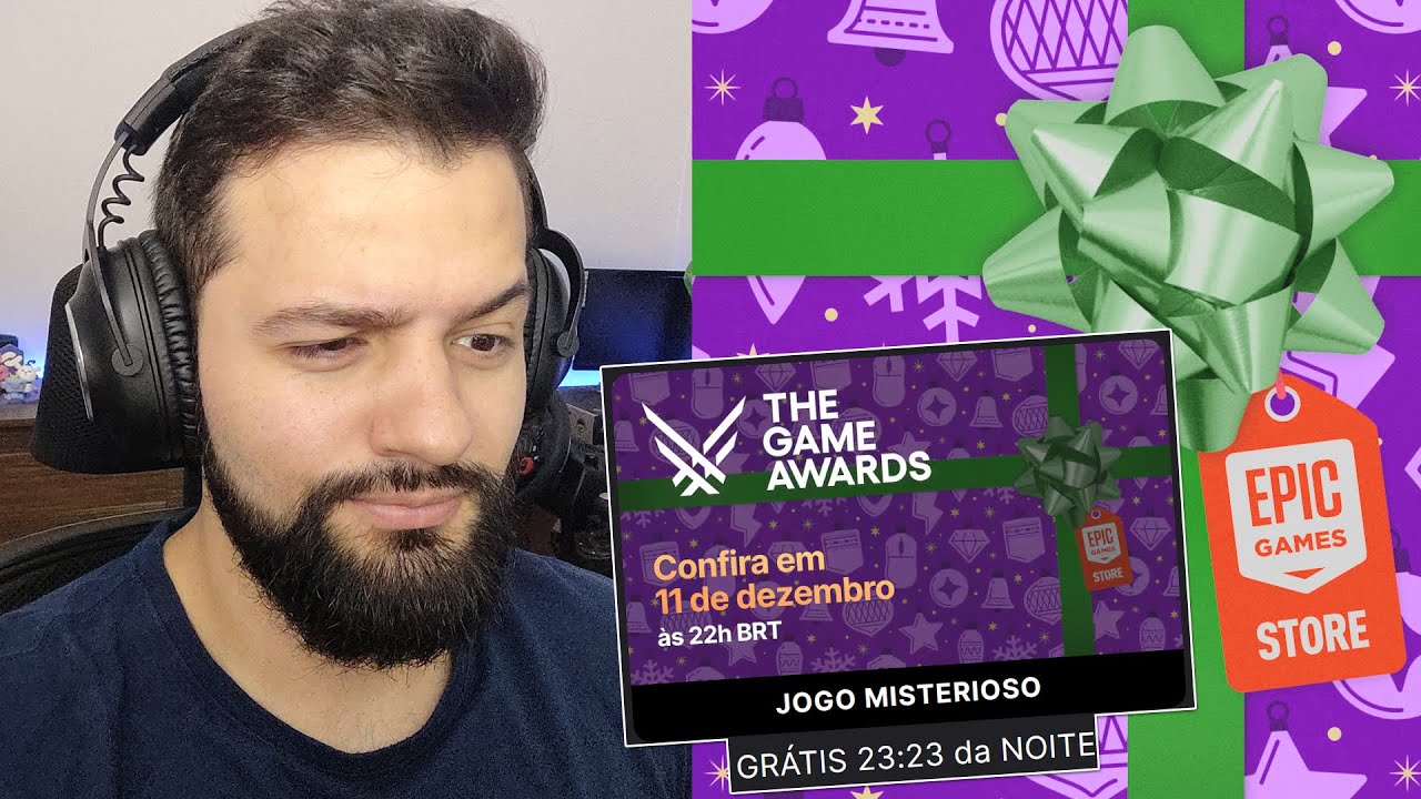 JOGO GR&Aacute;TIS MISTERIOSO da EPIC GAMES STORE e THE GAME AWARDS 2025! HOGWARTS LEGACY