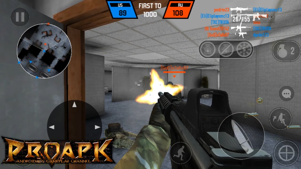 Bullet Force Gameplay 60fps iOS / Android / PC
