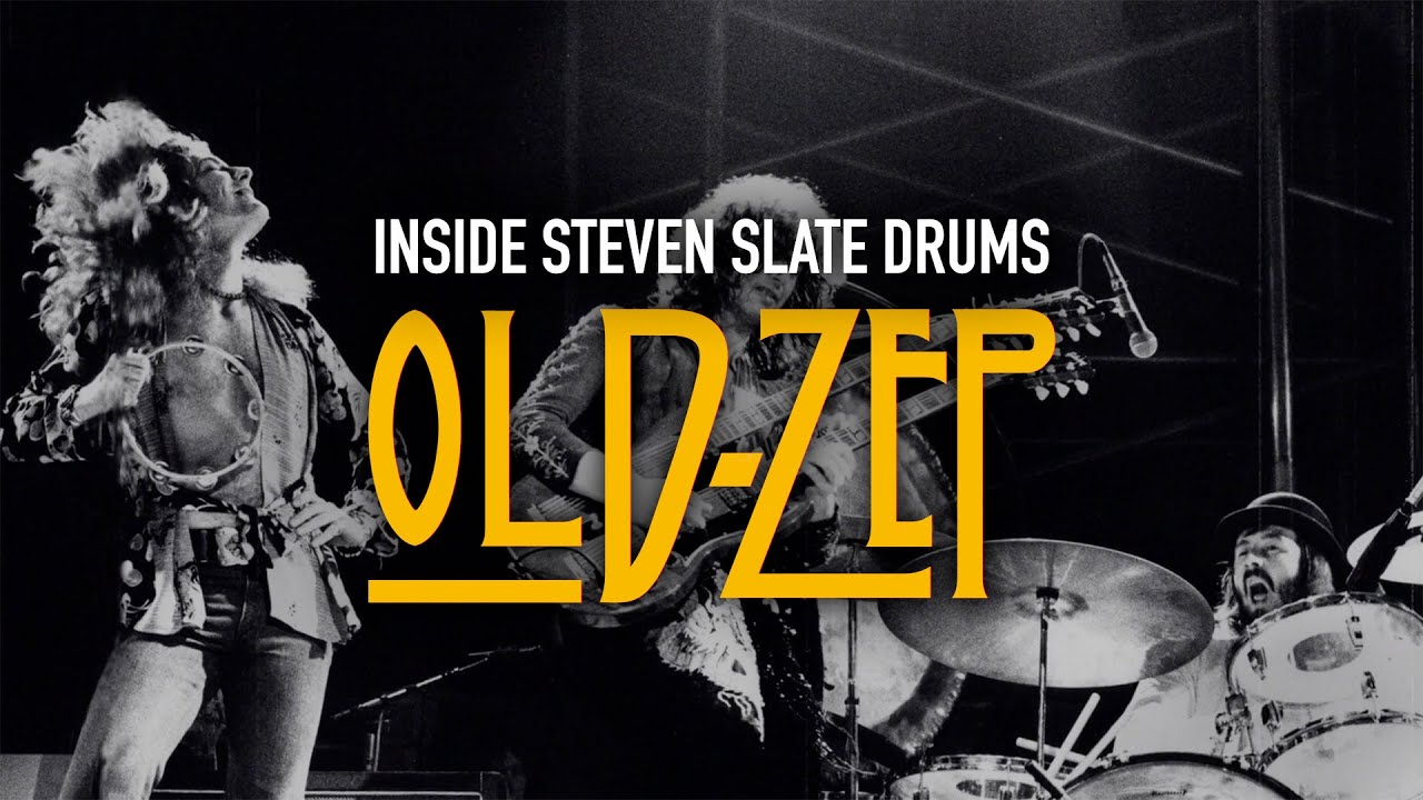 Recreating Led Zep's Famous Drum Sound | Steven Slate Drums