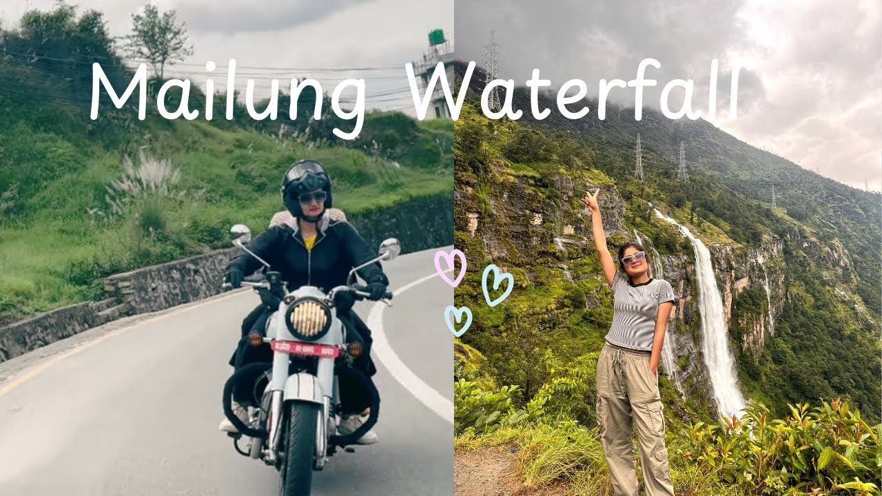 Mailung Waterfalls | Rasuwa | Bike Ride with Family