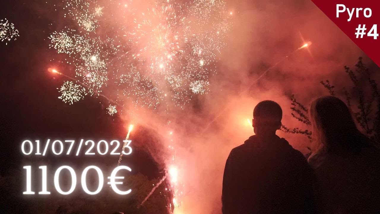 Juillet 2023 - Mon Feu d'artifice F3 - 1100€ et Beaucoup de Travail