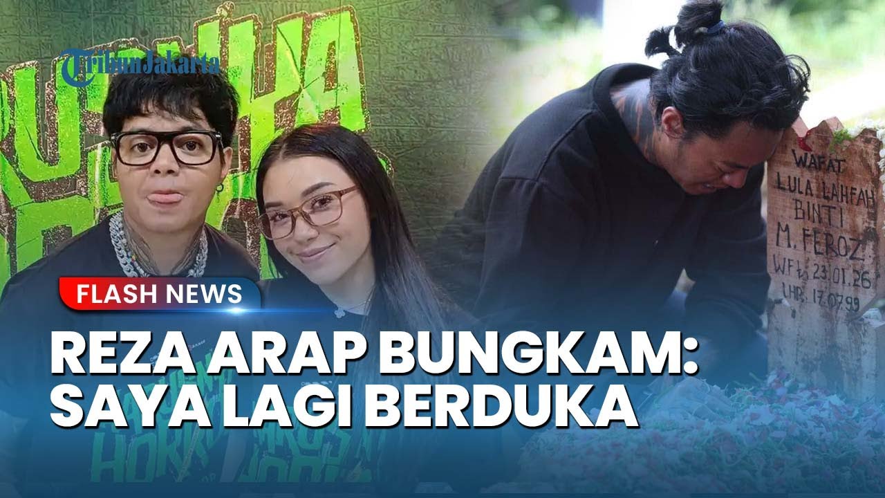 Pilih Bungkam! Reza Arap Tolak Bicara soal Pemeriksaan Polisi atas Kematian Lula Lahfah