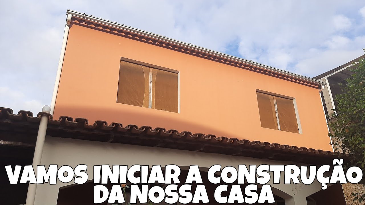 DIÁRIO DE OBRA #1| Vamos construir + Tour pela obra antes de iniciarmos