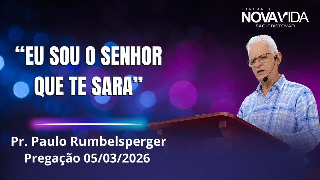 Eu sou o Senhor que te sara