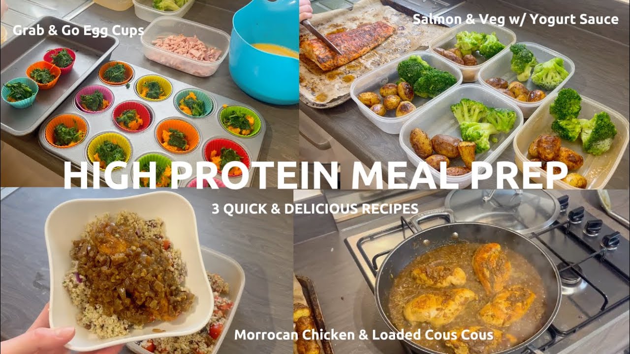 MEAL PREP ep.1 | Quick, Healthy & High Protein. Perfect For Weight Loss & Building Muscle