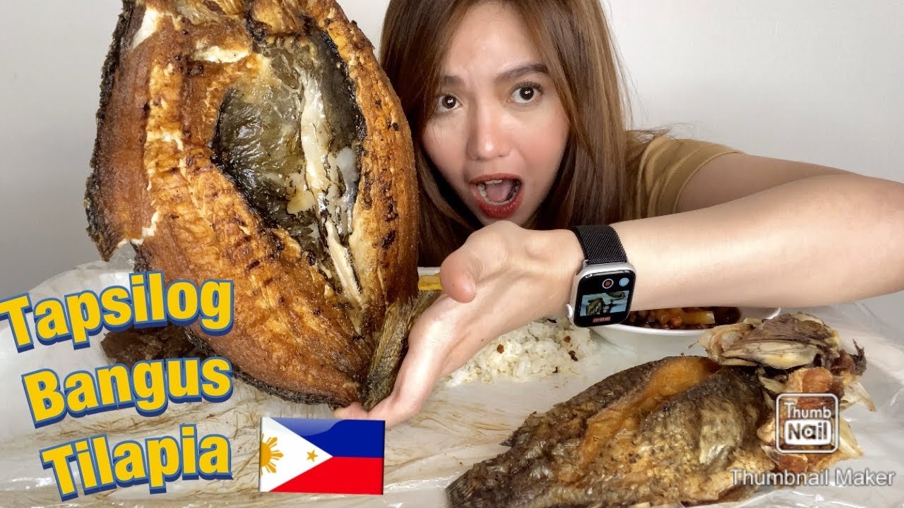 Pinoy Almusal Mukbang || Tapsilog | Daing na Bangus | Pritong Tilapia | Pinoy Kamayan