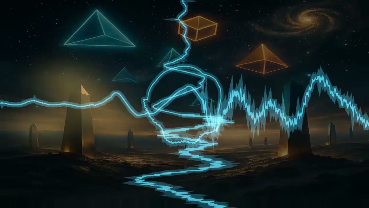 Sonic slop and chaotic chromatics random oscillator jam with crazy visuals