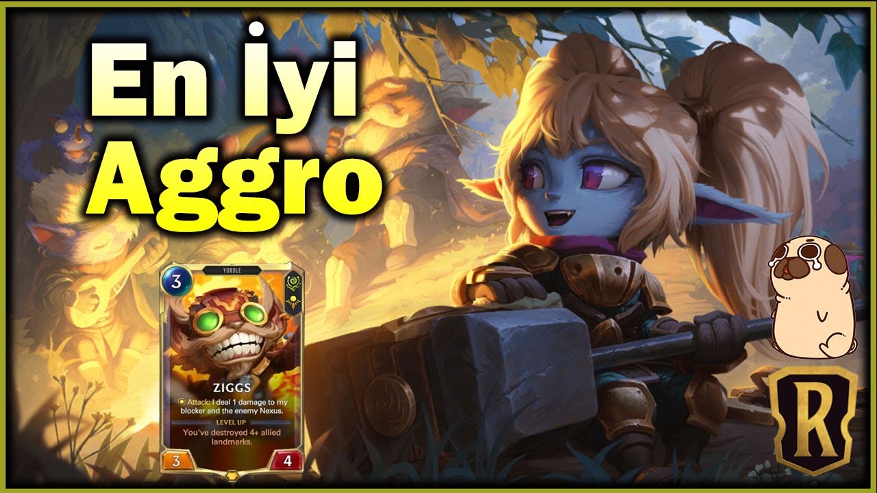 Sadece Saldır  :D Poppy ve Ziggs | Legends Of Runeterra (LoR)(Ebedi)