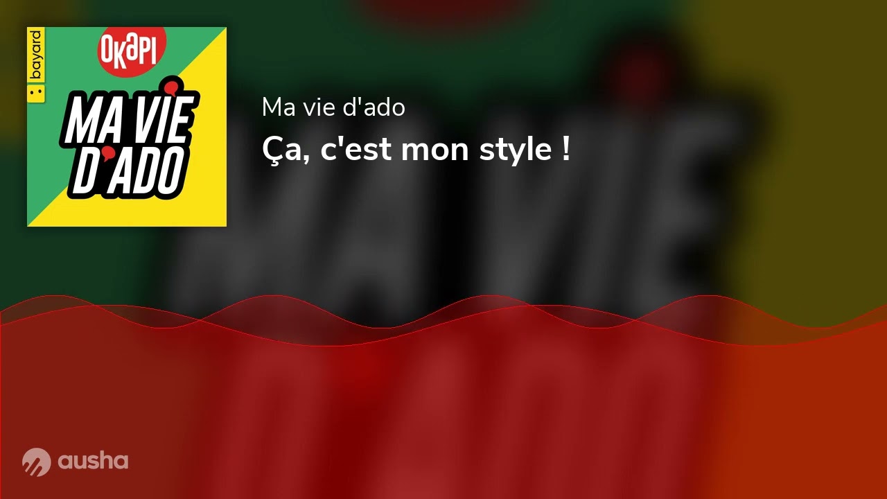 Ça, c'est mon style !