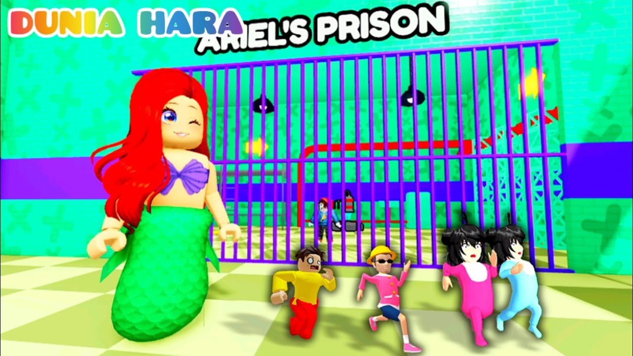 Yuta Masuk Penjara Mermaid Ariel Palsu 😱| Baby Hara Celine Jadi Mermaid ngesot 🤣| Dunia Hara
