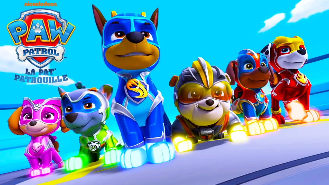 Les Mighty Pups se rechargent pour sauver la Baie Aventure ! ⚡ | La Pat' Patrouille | PAW Patrol