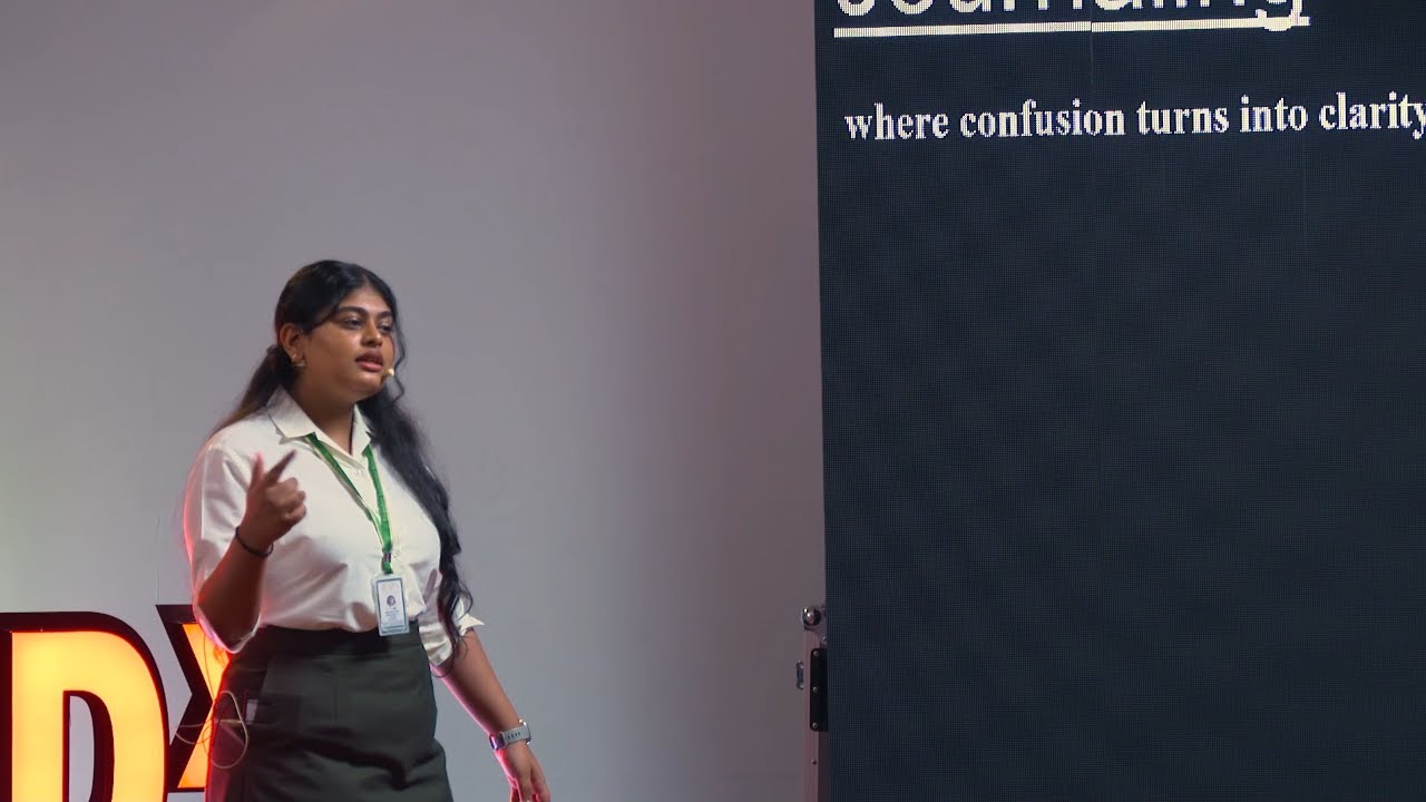 Ink as an Anchor | Nakshathra Nair | TEDxTRINS Youth