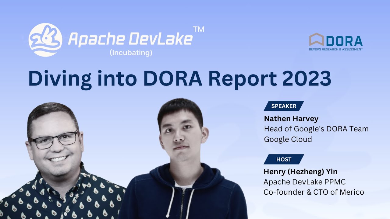 2023 DevLake End-of-Year Meetup: Delving into the DORA Report with Nathen Harvey