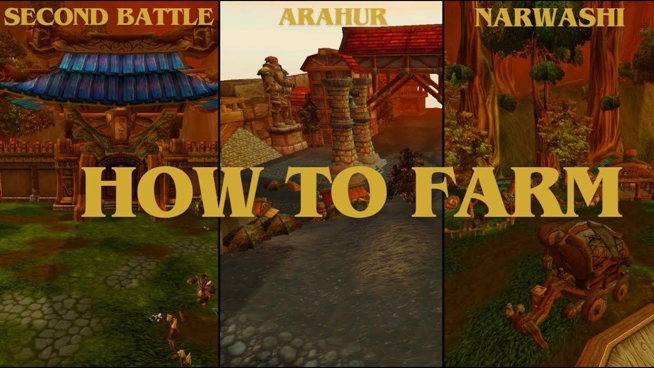 How to Farm Arahur/Second Battle/Narwashi - 4Story 4Rewind