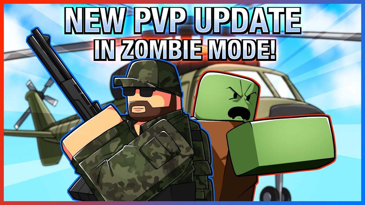 Я пережил НОВОЕ ОБНОВЛЕНИЕ BRM5 по PvP с зомби в Roblox