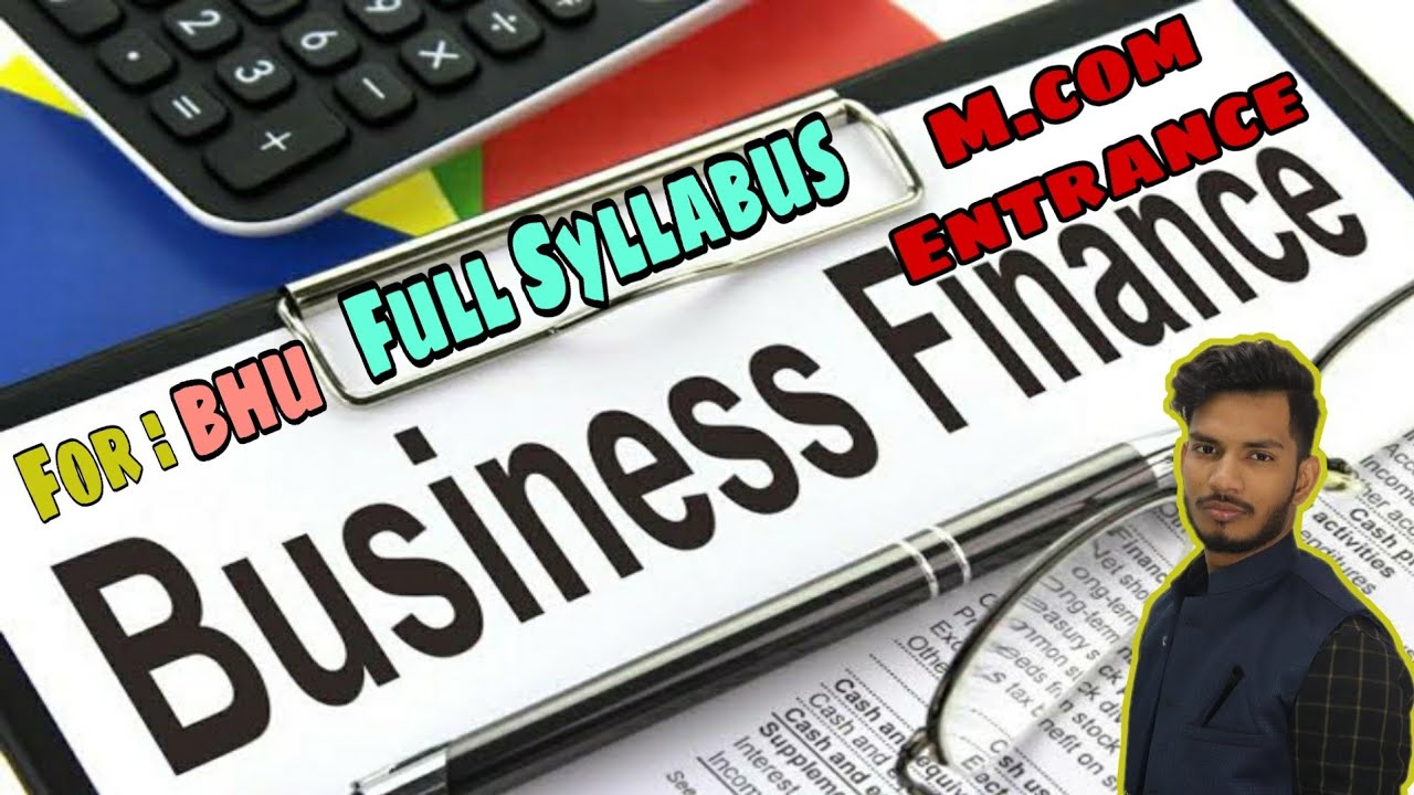 Business Finance Full Syllabus || For BHU M.com Entrance || Commerce Nation