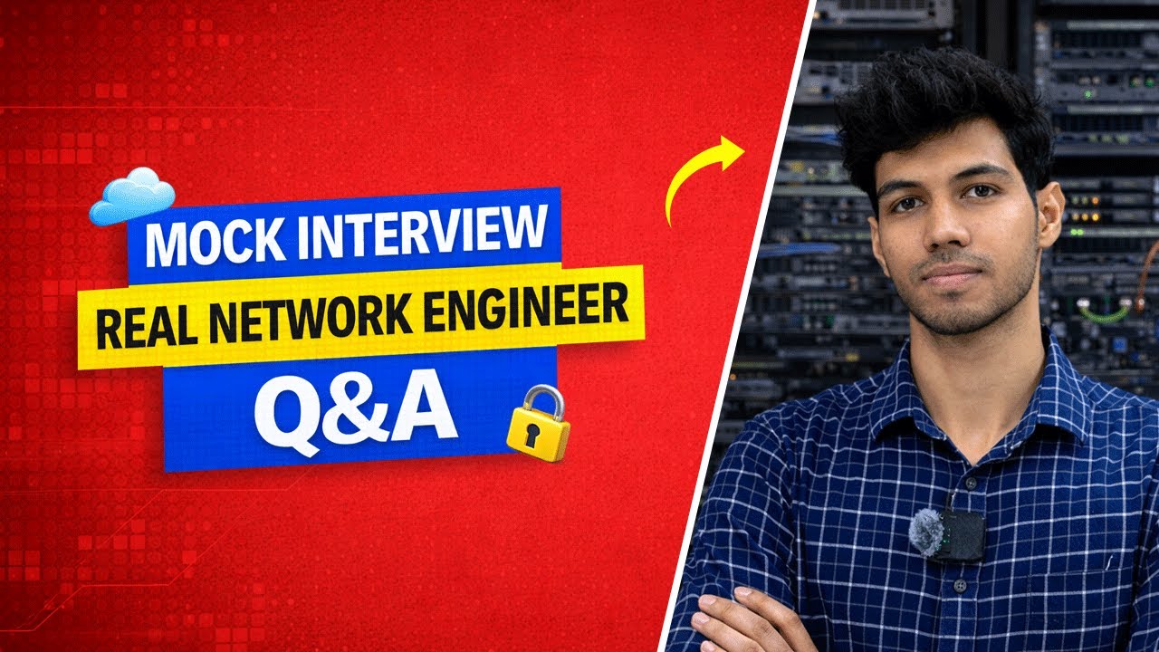 Mock Interview 2025: Real Network Engineer Q&A #networkershome #mockinterview #itinterview #ccie