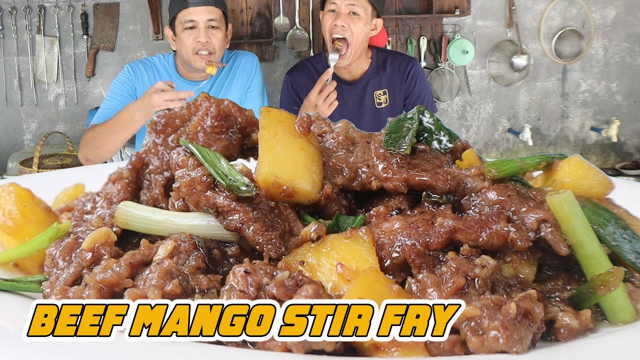 BEEF MANGO STIR FRY