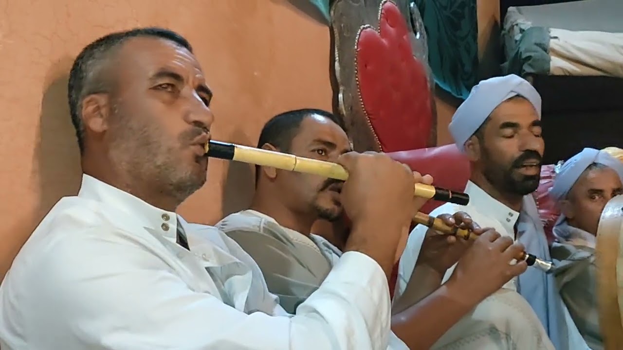 الفن النايلي الأصيل في حفل زواج عند عرش اولاد الجلالي بالادريسية