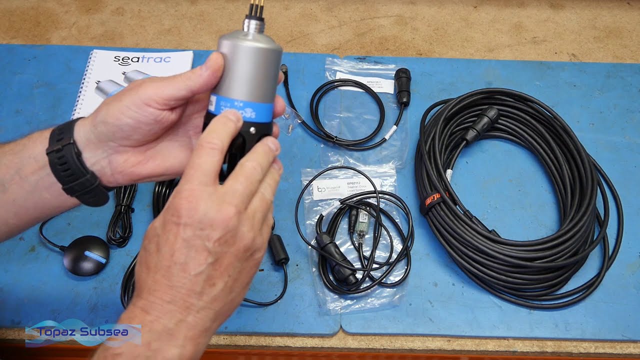Seatrac Setup for the SRV8 ROV system