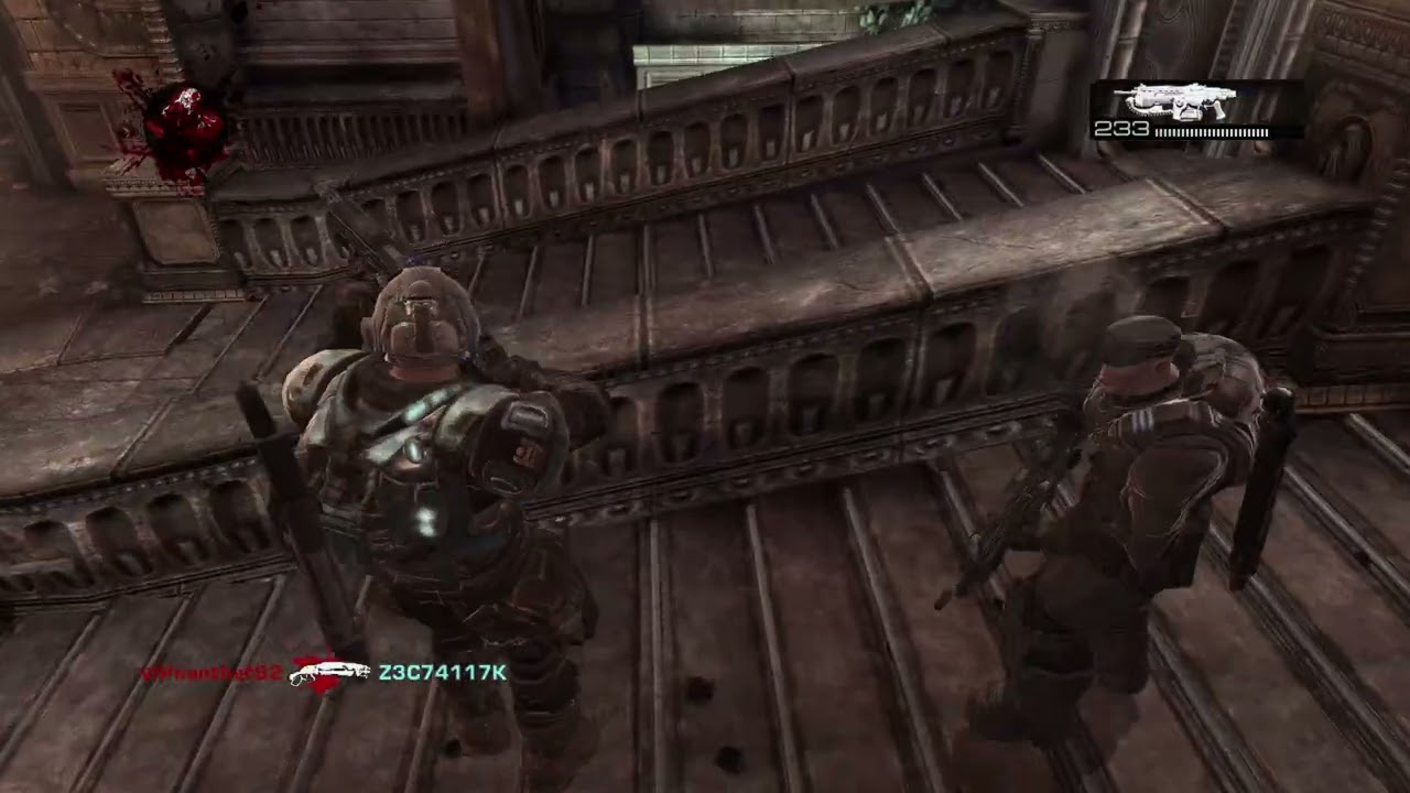 Gears Of War 2 Guardia Partida Igualada (Sin Comentar)