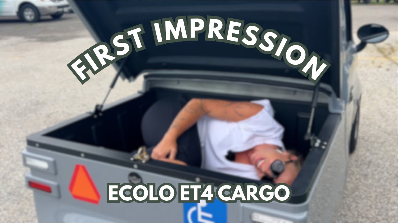 First Impressions | Ecolo ET4 Cargo Enclosed Mobility Scooter