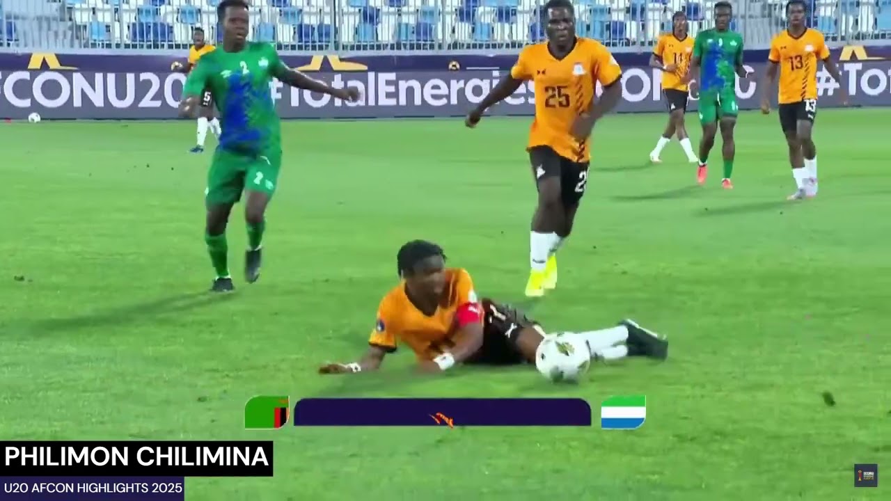 Philimon Chilimina U20 AFCON 2025