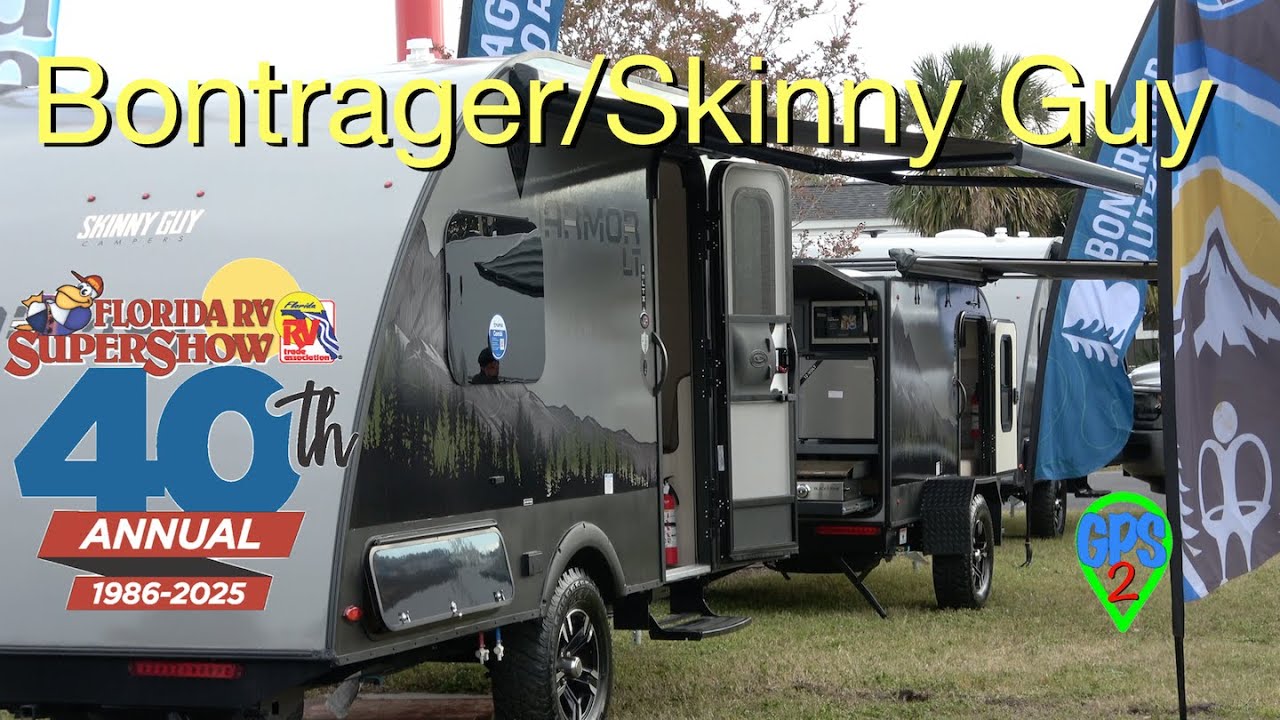 Bontrager - Skinny Guy - Выставка автодомов во Флориде 2025 в Тампе | GPS для путешествий и прикл...