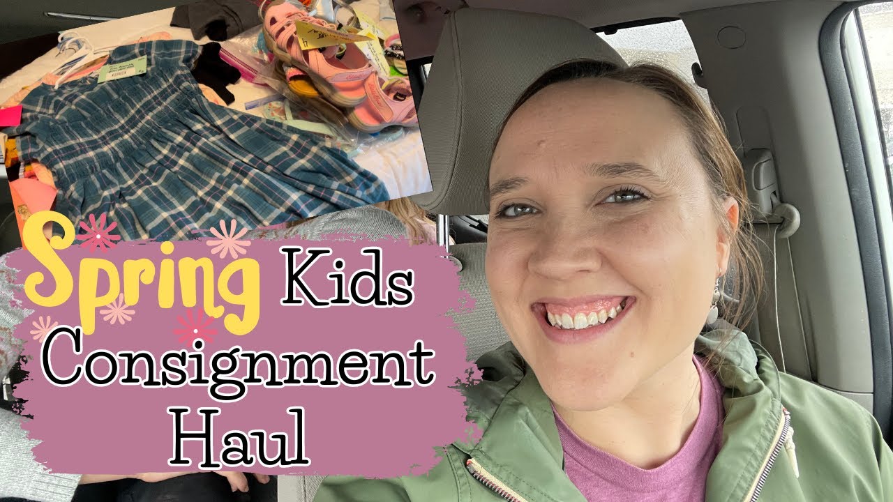 Huge Spring Kids Consignment Haul
