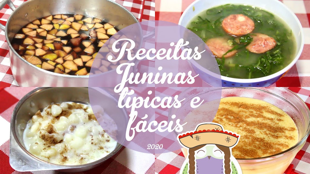 RECEITAS JUNINAS - Receitas da M&atilde;e Coruja