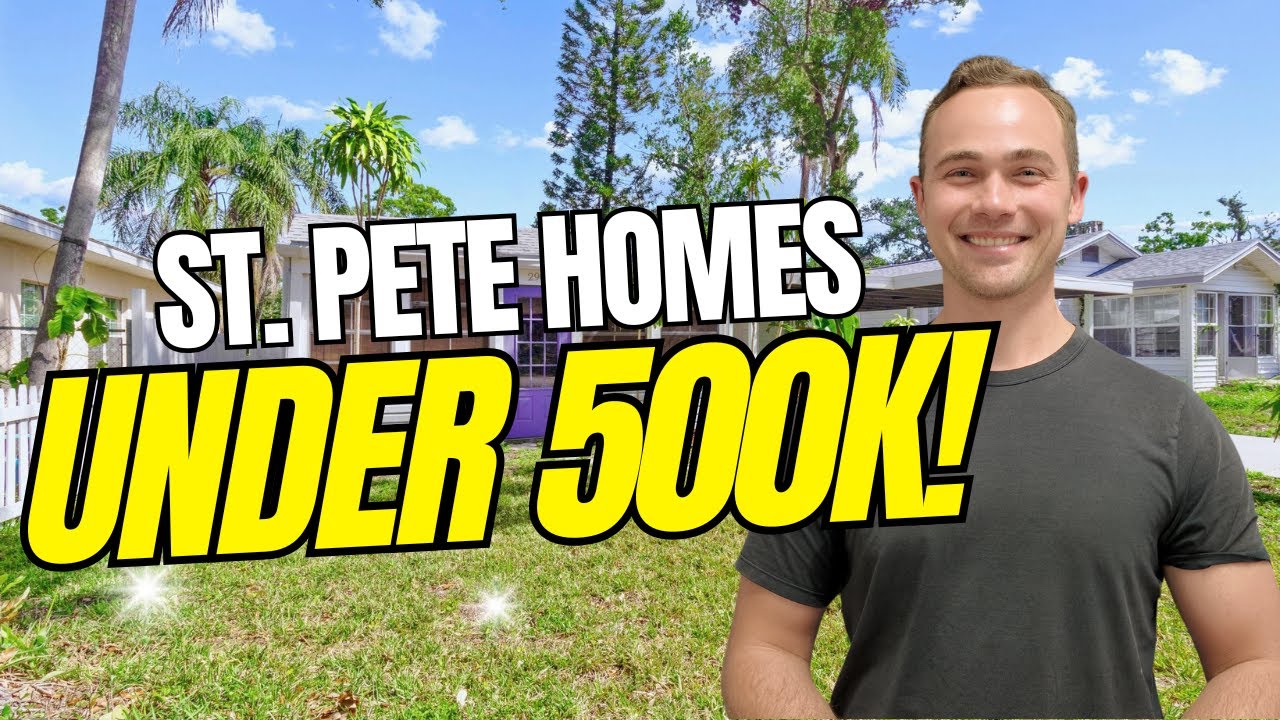 Incredible St Petersburg, Florida Homes Under 500k (Tour Inside)