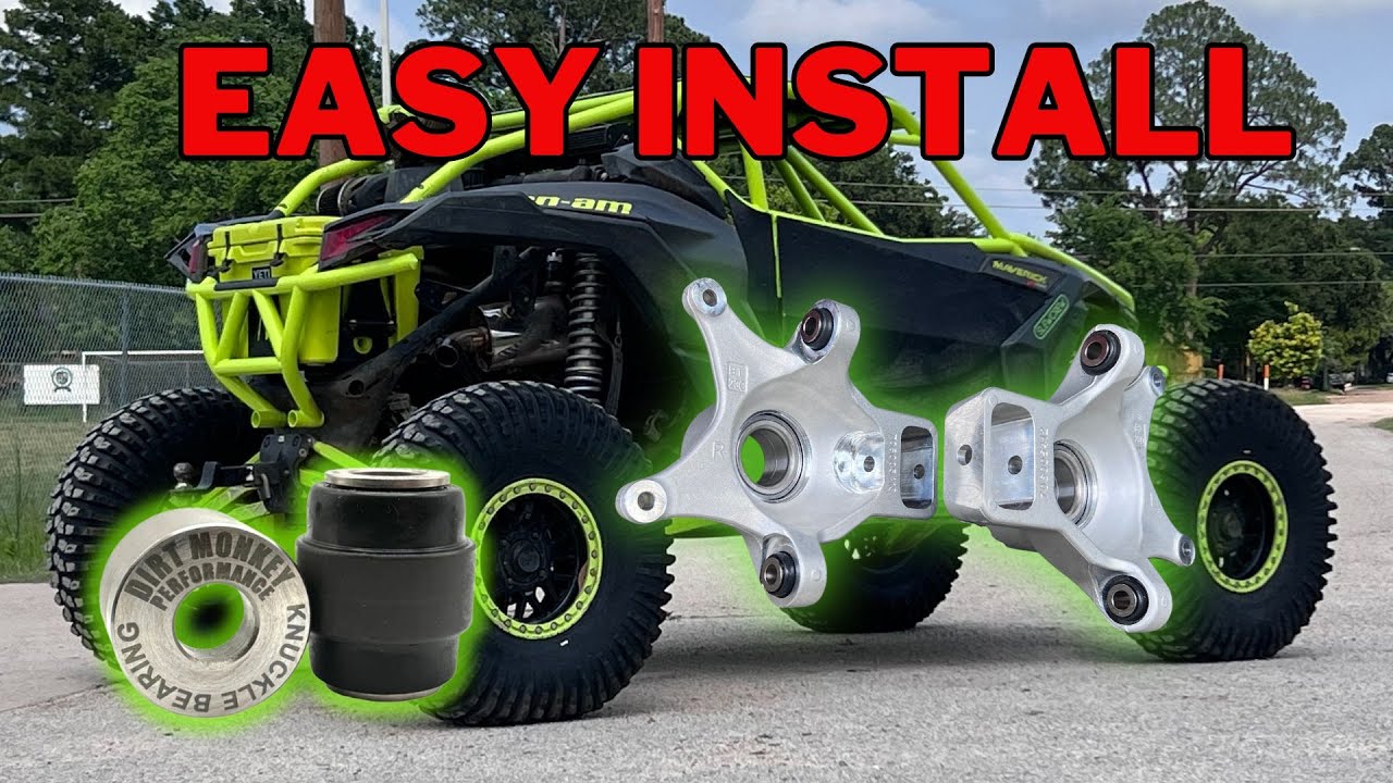 Radial Joint Install Made Easy | Dirt Monkey Performance Rear Knuckle Bearing Press Tool