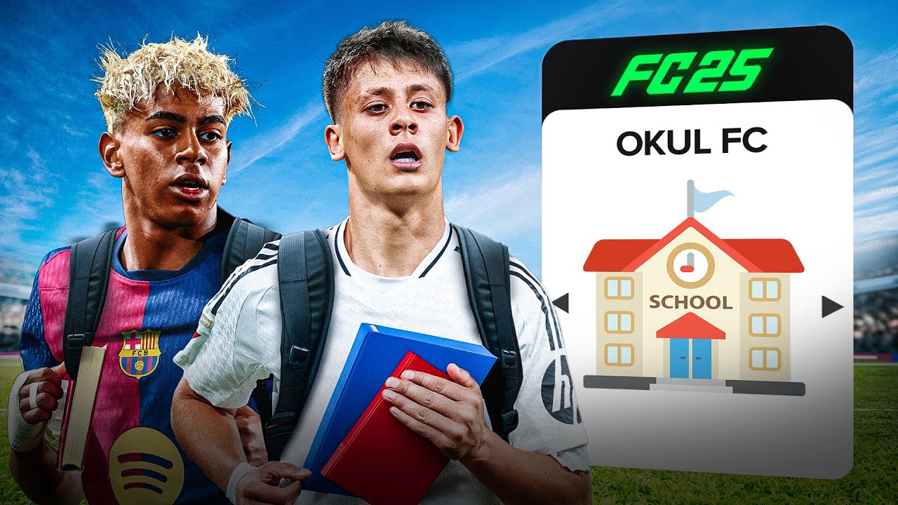 OKULA GİDEN FUTBOLCULARDAN TAKIM KURDUM !