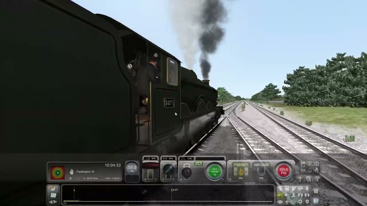 Train Simulator Drive 09 GWR 4073 Castle Class