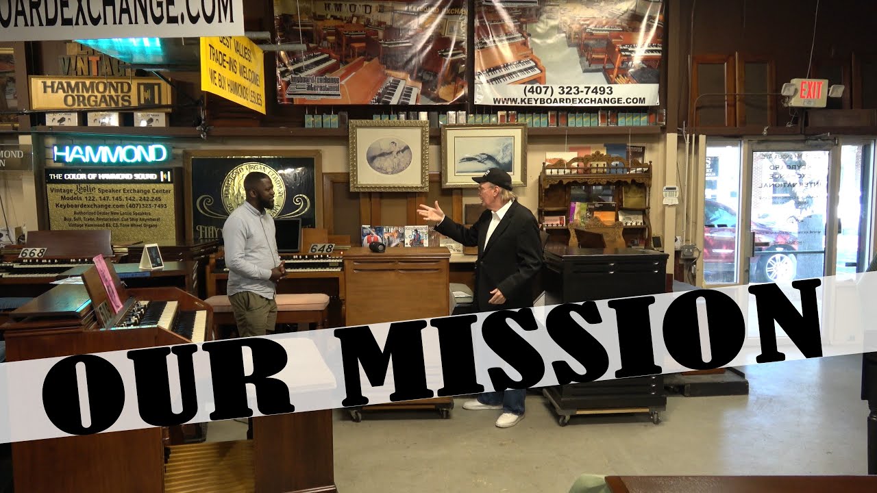 Misją Keyboard Exchange International jest zachowanie i ratowanie zabytkowych organ&oacute;w Hammonda.