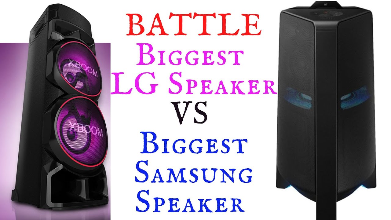 Samsung MX-T70 vs LG RN9 - Extreme Sound BASS BATTLE!!!