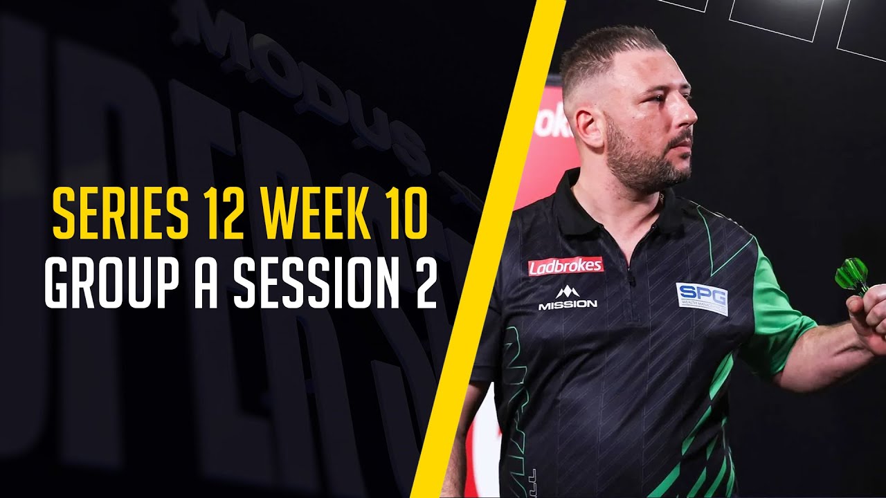 MOVING DAY IS HERE! 🔥👀 | Live Darts | Series 12 Week 10 | Group A Session 2