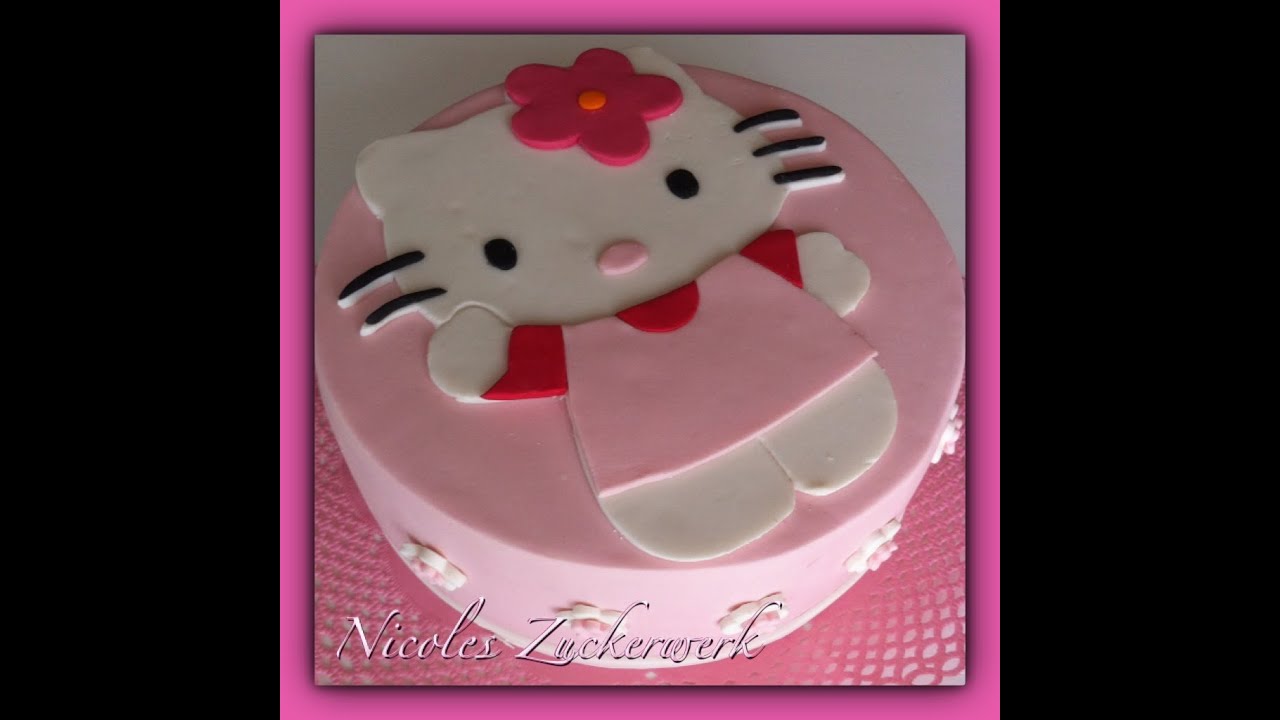 Hello Kitty Torte I Motivtorte I Fondanttorte I Cake