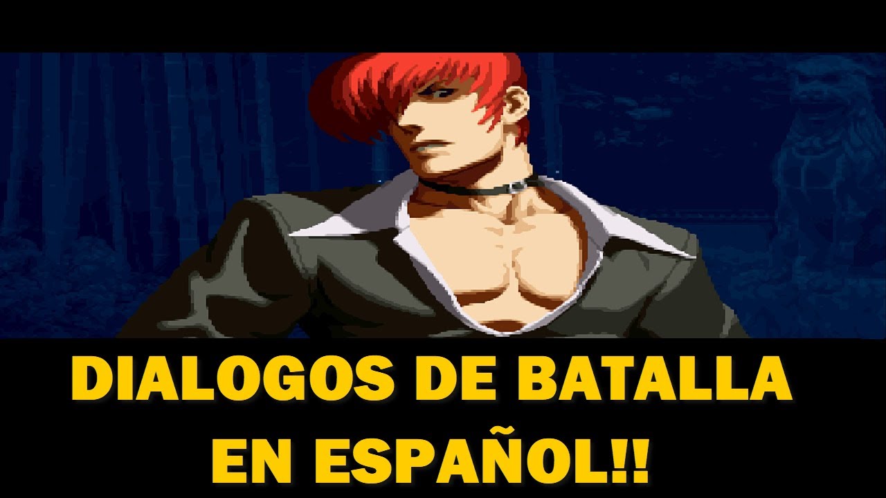 [SNK vs CAPCOM Chaos] IORI YAGAMI todos sus diálogos de batalla en Español