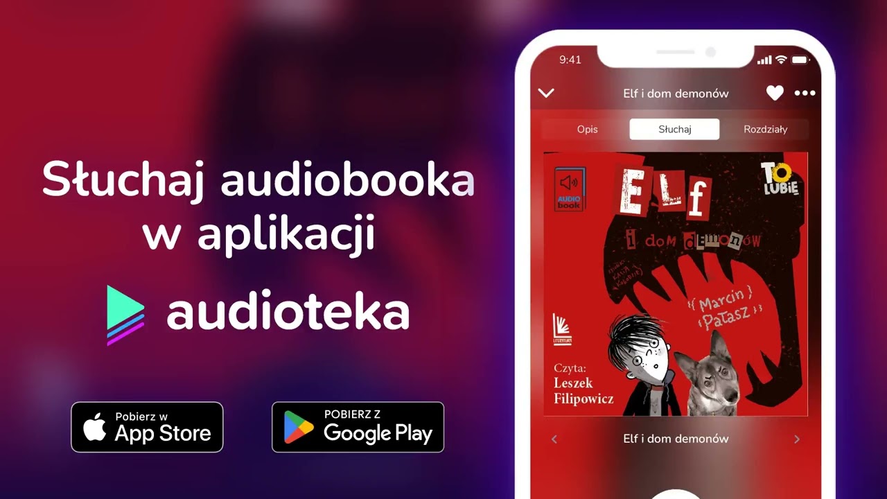 Elf i dom demon&oacute;w - audiobook |  Marcin Pałasz (czyta Leszek Filipowicz)