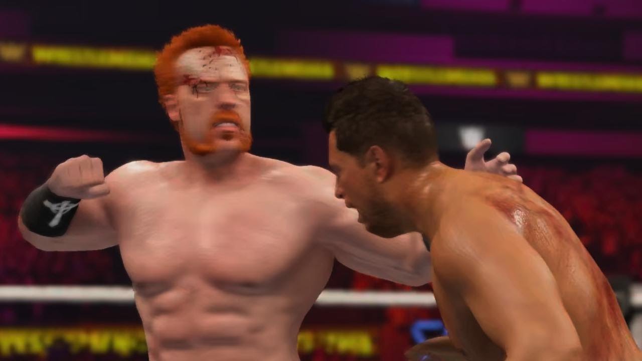 Sheamus Vs The Miz WWE United States Title Match 2K25