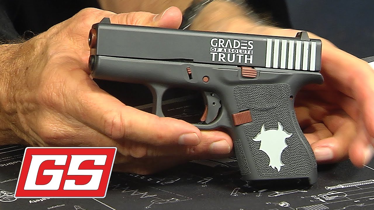 Lenny Magill displays Grades Of Absolute Truth&hellip; a custom G43.