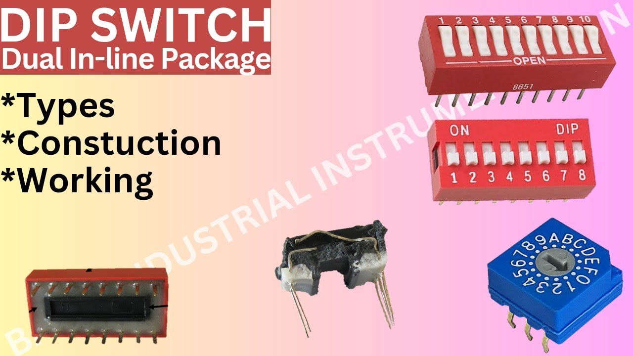 DIP switch types and Application 
