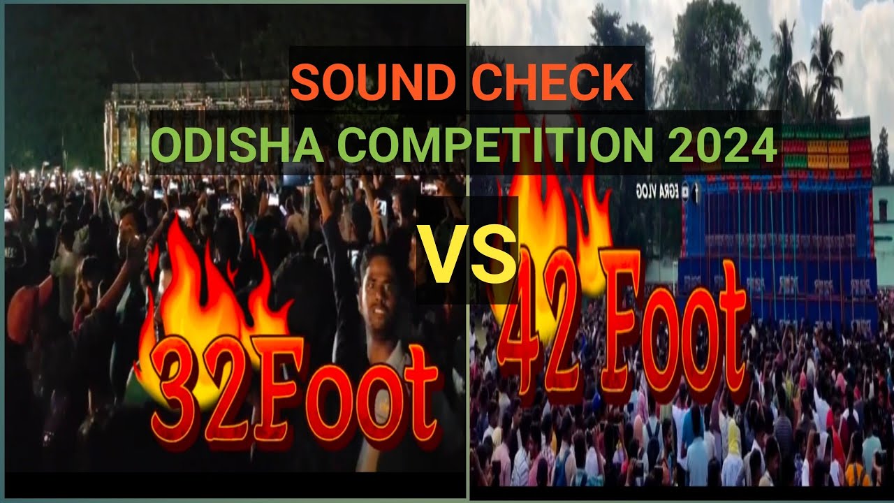 POWER MUSIC VS SARZEN KING SOUND CHECK speaker check odisha 2024.......