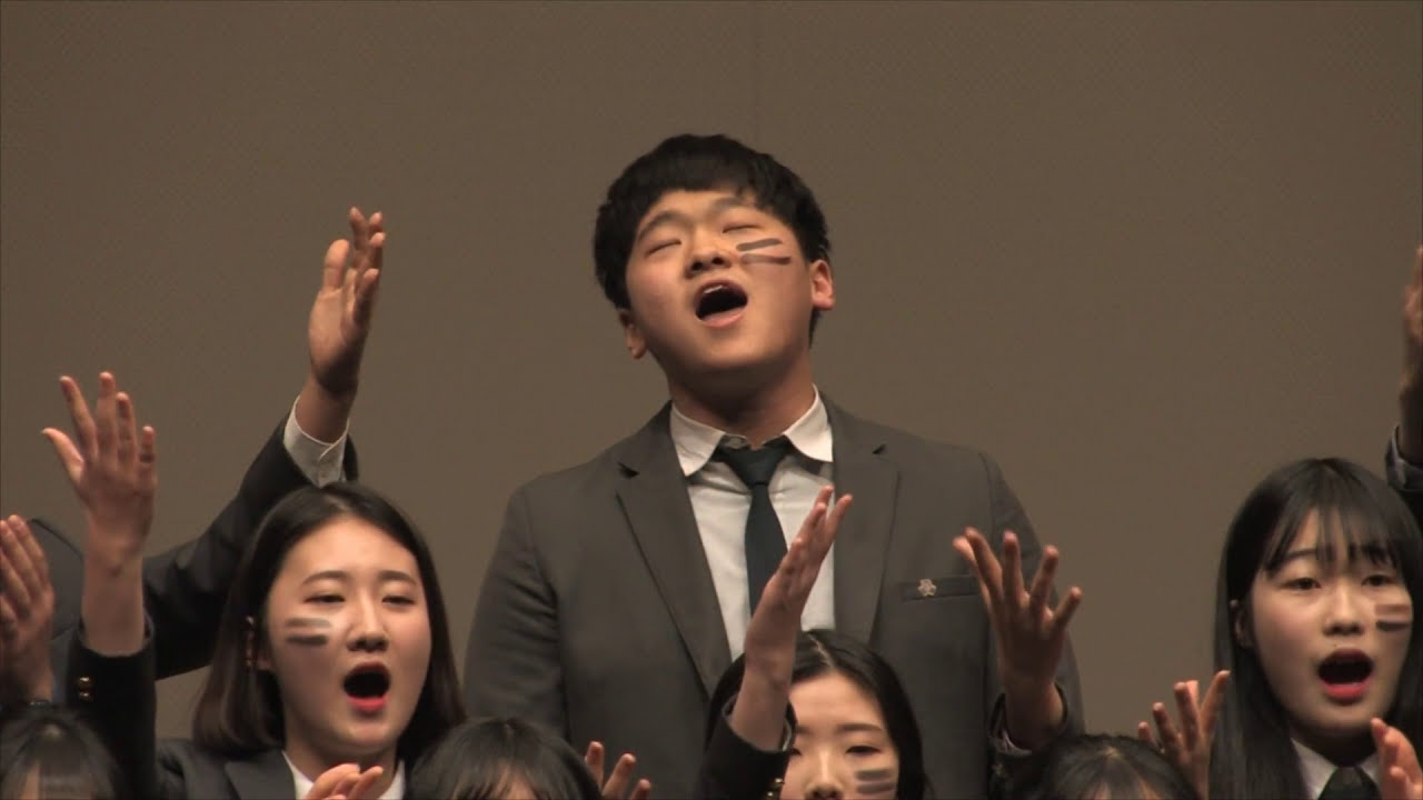 부산 신도고등학교 - BaBa Yetu, Kia Hora Te Marino (Choir)