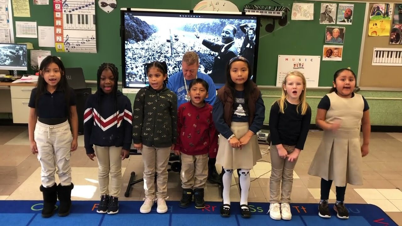 We Shall Overcome- Spruce Street School, NJ. John Farnsworth- Music Teacher