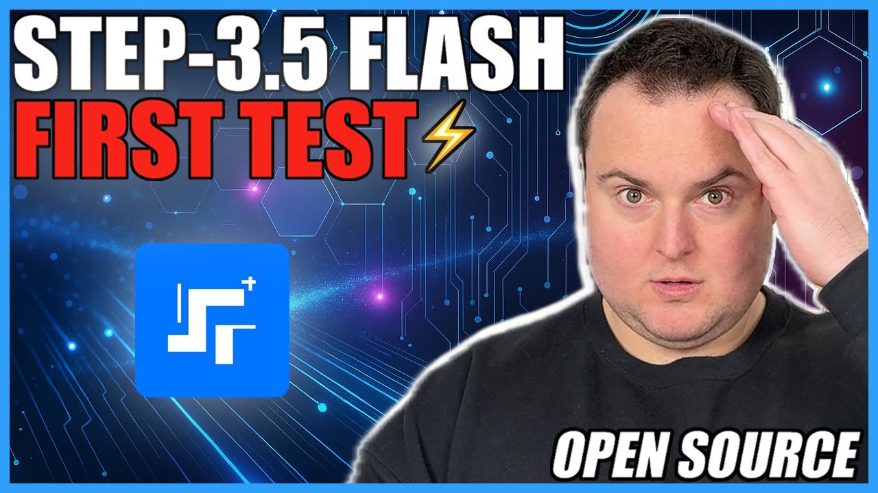 Step-3.5 Flash First Look & Testing – An INSANELY Fast Agentic Model!
